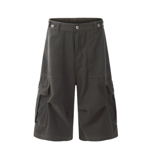 Load image into Gallery viewer, Men's Causal Cargo Pants New American Style Threedimensional Pocket Design Straight Leg Stylish Male Loose Bottoms 9W1859
