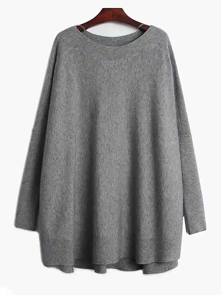 Big Size Knitting Sweater Loose Fit  Turtleneck Long Sleeve Women Pullovers New Fashion Tide Spring Autumn 2025 19A-a43