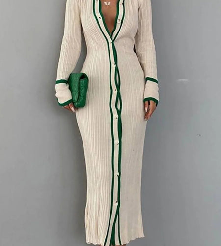 New Sexy Long Sleeve V Neck Crochet Knitted Tunic Beach Cover Up Cover-ups Beach Dress Beach Wear Beachwear Female Women V5055