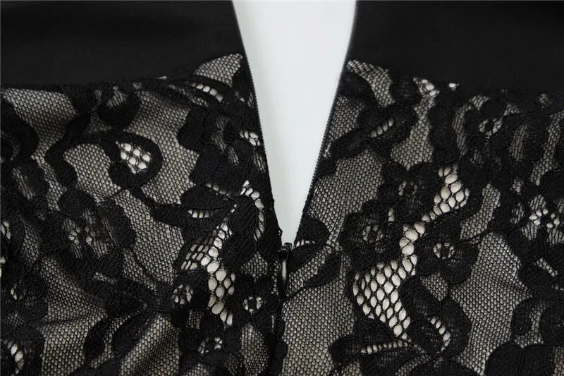 Mesh Lace Ruffled Sexy Maxi Dress For Women Gown Black Hollow Out Sleeveless Thigh High Split Club Long Dress Vestido