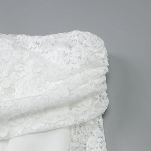 Load image into Gallery viewer, Off-shoulder Long Sleeve Sexy Mini Dress For Women Robe Strapless Backless High Waist A-line Elegant Club Party Dress
