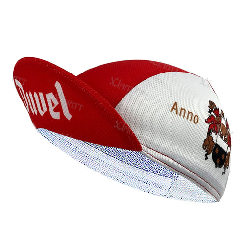 Load image into Gallery viewer, Classic Retro Polyester/Fleece Beer Cycling Caps Road Bike Nust Be Equipped Sun Visor Red White Black Bicycle Balaclava
