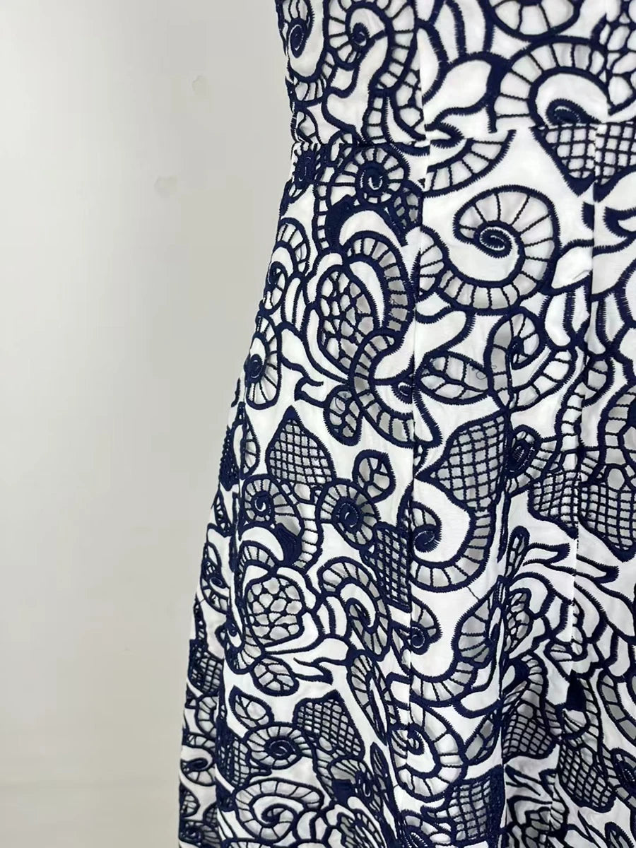 Hit Color Slimming Long Dresses For Women Square Neck Sleeveless High Waist Temperament Long Dress Female Fashion