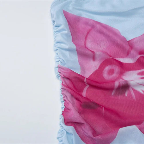 Load image into Gallery viewer, Off-shoulder Print Sexy Maxi Dress Women Gown Summer New Strapless Sleeveless Backless Bodycon Long Dress Elegant
