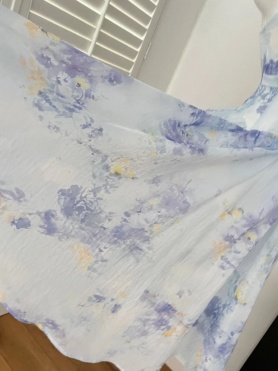 Summer French Blue Pink Flower Slim Backless Slip Long Dress Women Vintage Elegant Sexy Sleeveless High Waist Party Dress Ladies