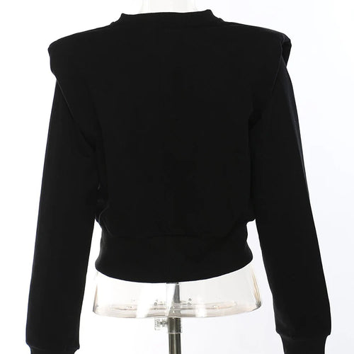 Load image into Gallery viewer, Loose Fit Gray Pleated Shaped Sweatshirt New Round Neck Long Sleeve Women Big Size Fashion Tide Spring Autumn 2025 1DF5202
