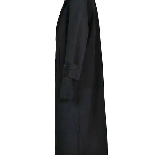 Load image into Gallery viewer, Women Beige Double Layers Big Size Long Casual Trench New Lapel Long Sleeve Windbreaker Fashion Spring Autumn 2025 1DH1465
