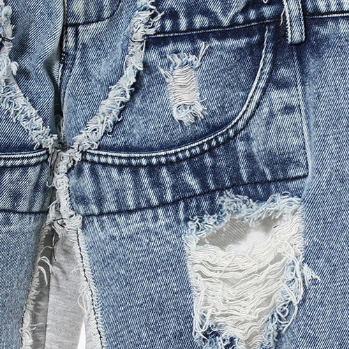 Load image into Gallery viewer, High Waist Gray Denim Burr Color-block Long Casual Wide Leg Jeans New Women Trousers Fashion Spring Autumn 2025 7AB4255
