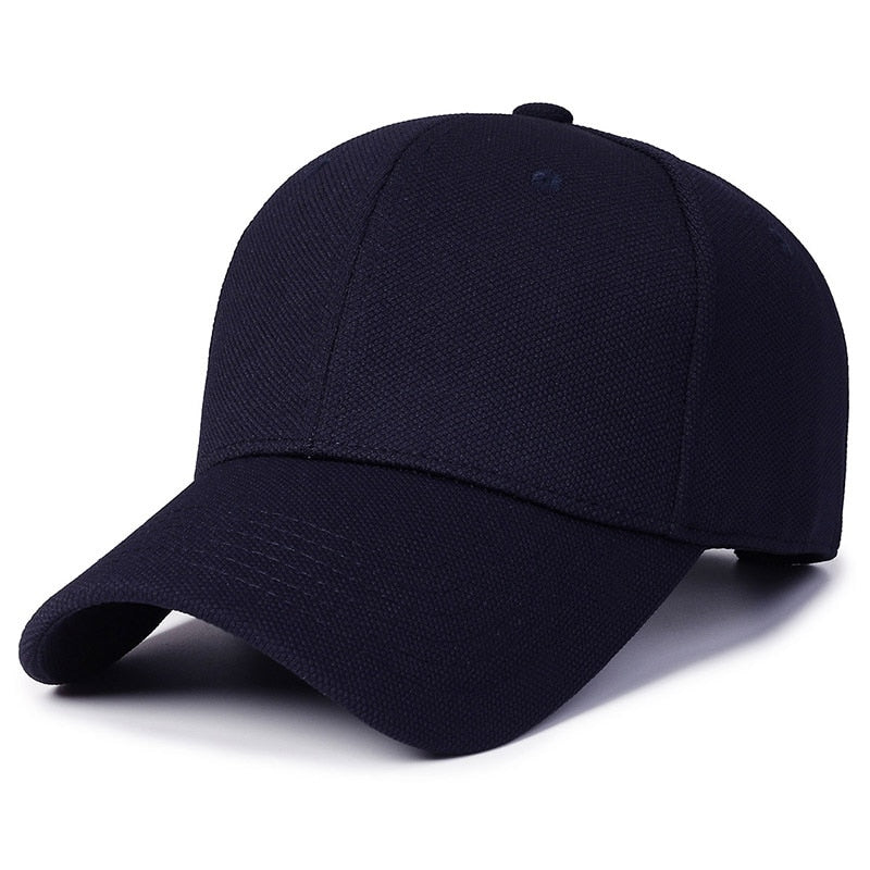 Solid Casual Baseball Cap for Women Men Sunshade All Seasons Polyester Golf Caps Casquette Homme Kpop Snapback Dad Hat