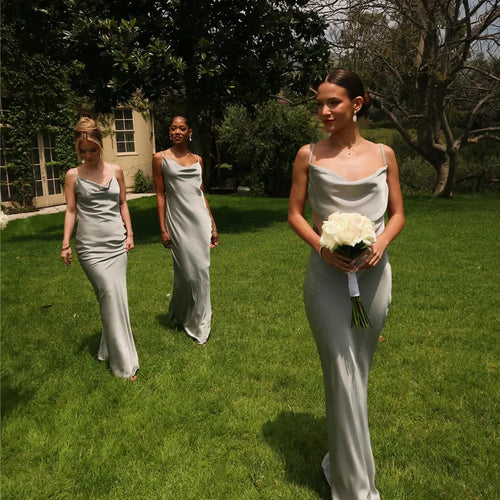 Load image into Gallery viewer, Floral Draped Backless Maxi Long Dress For Women Fashion Spaghetti Strap Sleeveless Bodycon Evening Party Dress Elegant
