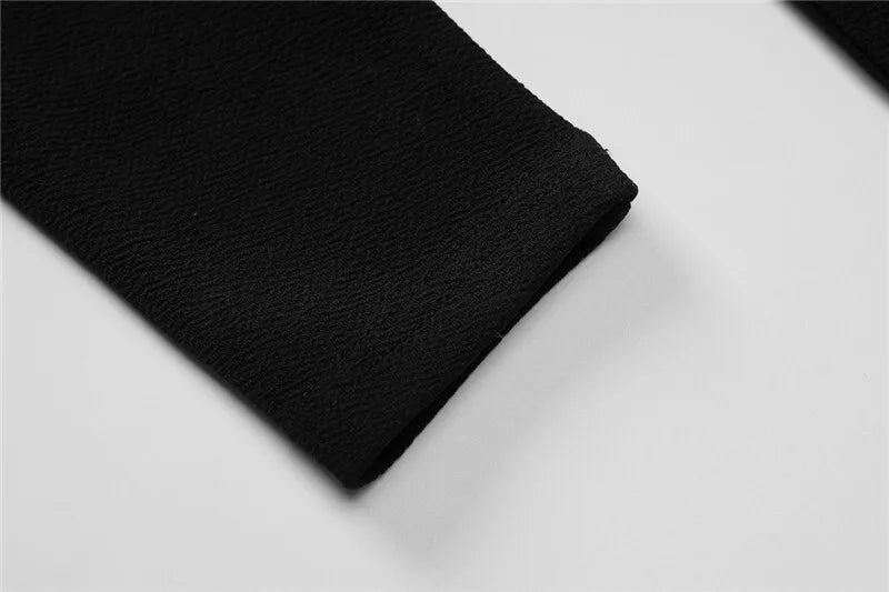 Turtleneck Long Sleeve Sexy Mini Dress For Women Autumn Fashion Ruched Draped Slim Fit Dress Ladies Elegant Dress