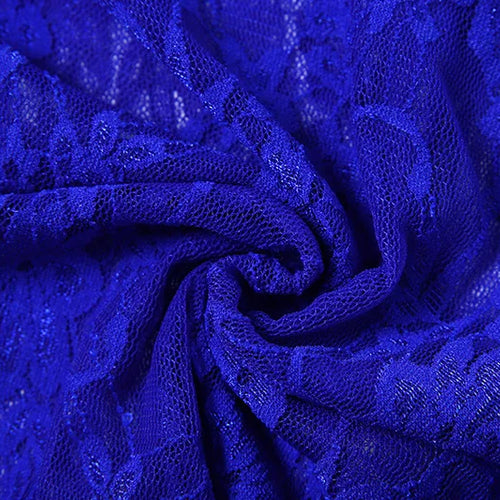 Load image into Gallery viewer, Lace See Through Strapless Sexy Maxi Dress For Women Gown Halter Hollow Out Sleeveless Backless High Split Long Dress
