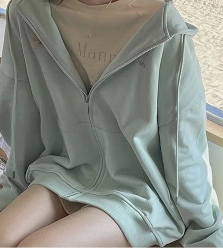 Fashion Hoodies Wome Clothing Zipper Hooded Oversized Jackets 2023 Ropa Mujer Vintage Casual Japanese Sweatshirts Y2k Tops 7k391