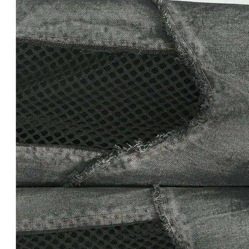 Load image into Gallery viewer, Big Size Denim Vest Wide Leg Pants Two Piece Suit New V-Neck Sleeveless Women Fashion Tide Spring Autumn 20251DH9963
