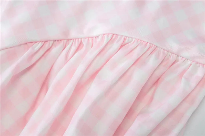 Plaid Printed Maxi Dress For Women Gown Summer New Spaghetti Strap High Waist A-line Backless Club Long Dress Vestido