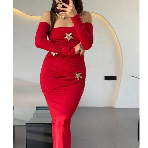 Load image into Gallery viewer, Elegant Strapless Bodycon Party Club Evening Dress Women Sexy Sleeveless Backless Summer New 2025 Slim Female Vestido
