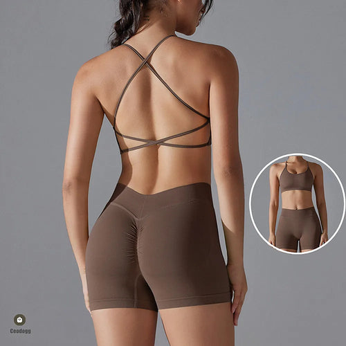 Load image into Gallery viewer, Seamless Yoga Pants Women Sexy V Butt Push Up Fitness High Waist Pants Gym Running Workout Female Sports Yoga Tight Leggings
