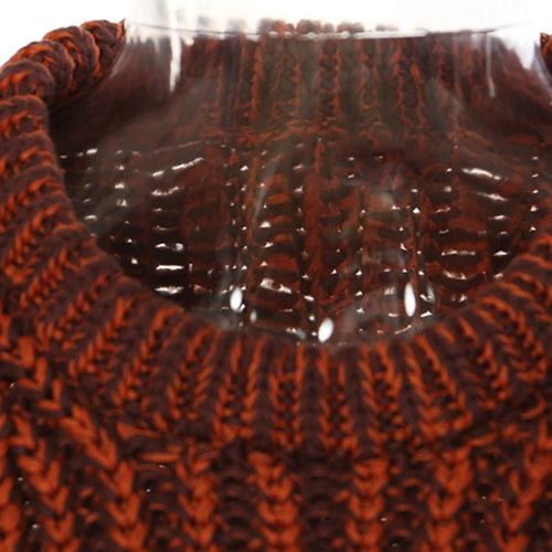 Load image into Gallery viewer, Metal Chain Knitting Sweater Loose Fit Round Neck Sleeveless Women Pullovers New Fashion Tide Autumn Winter 2025 1DF2067
