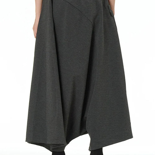 Load image into Gallery viewer, High Elastic Waist Army Green Brief Big Size Cross Pants New Trousers Women Fashion Tide Spring Autumn 2025 1DJ0040
