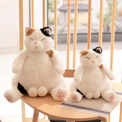 Load image into Gallery viewer, New Arrive 35/45cm Japanese Kawaii Soft Plush Cat Toys Stuffed Animal Dolls Kids Gift Lovely Fat Cats Pillow Home Decoration
