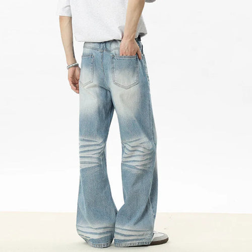 Load image into Gallery viewer, Men's Jeans New Spring American Style Straight Leg Denim Pants Handsome Curved Knife Design Male Trousers 2025 9W1530
