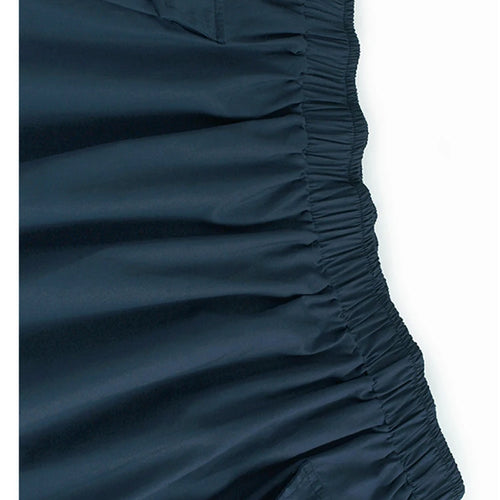 Load image into Gallery viewer, High Elastic Waist Blue Hem Drawstring Casual A-line Half-body Skirt Women Fashion Tide New Spring Autumn 2025 1DJ0863
