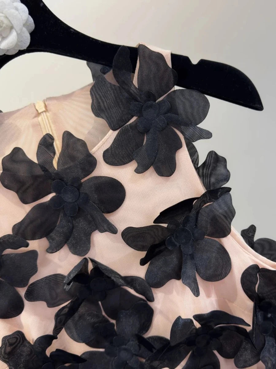 Hit Color Spliced Appliques Slimming Vests For Women O Neck Sleeveless Tunic Temperament Vest Female Fashion New