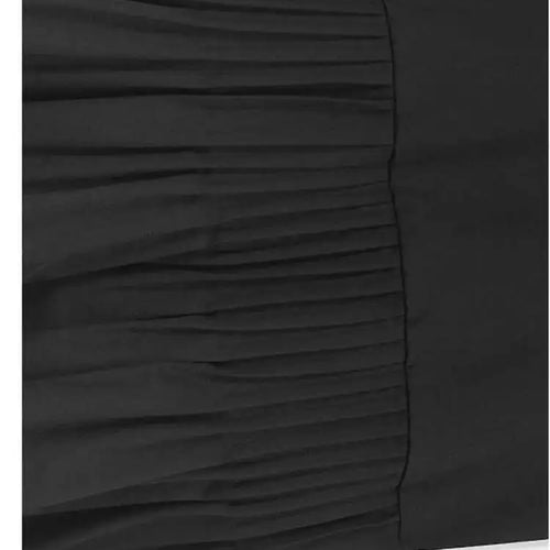 Load image into Gallery viewer, Women Black Pleated Hem Elegant Big Size Midi Vest Dress New V-Neck Sleeveless Fashion Tide Spring Autumn 2025 1DH9964
