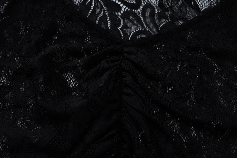 Lace Backless Sexy Maxi Dress For Women Gown Fashion Solid O Neck Long Sleeve Ruched Bodycon Club Long Dress Vestido