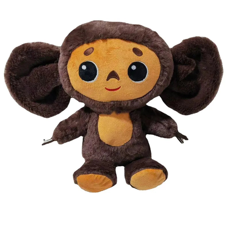 New Russia Anime Cheburashka Plush Doll Big Eyes Monkey Чебурашка Stuffed Plushie Toys Lovely Appease Pillow For Kids Gifts