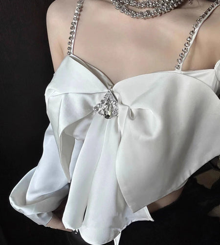 Solid Spliced Diamonds Vest For Women Square Neck Sleeveless Backless Patchwork Zipper Vests Female Fashion Style