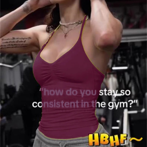 Load image into Gallery viewer, Impact Longline Larger Strappy Top Sports Yoga Vest Women Fitness Tank Gym Beautiful Open Back Bra Running Workout Halter
