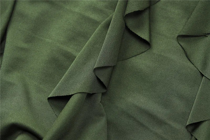 Lace-up Long Flare Sleeve Maxi Dress For Women Gown Autumn New Fashion O Neck Loose Ruffled Sexy Long Dress Elegant