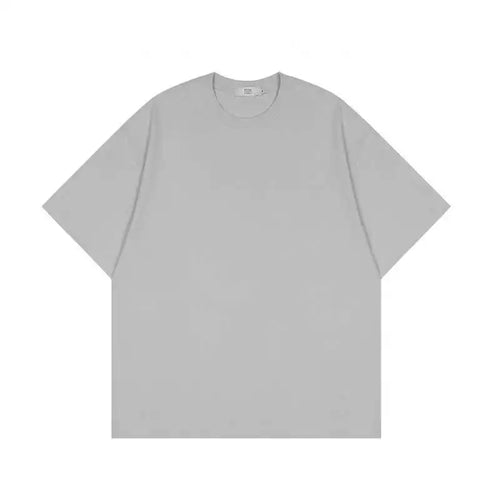 Load image into Gallery viewer, Men's Short Sleeve T-shirts American Solid Color T-shirt Casual Style Loose Round Collar Simple Menwear Summer 9W1473
