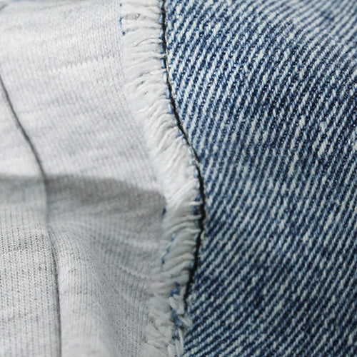 Load image into Gallery viewer, High Waist Gray Denim Burr Color-block Long Casual Wide Leg Jeans New Women Trousers Fashion Spring Autumn 2025 7AB4255
