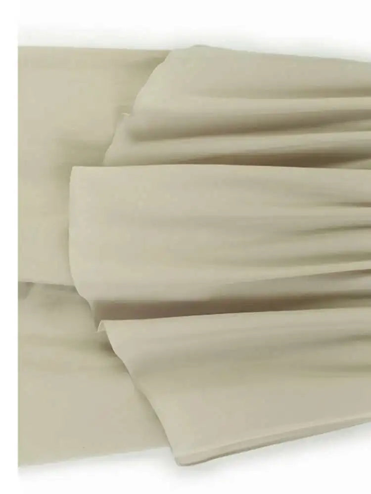 High Elastic Waist Apricot Ruffles Irregular Wide Leg Pants New Trousers Women Fashion Tide Spring Autumn 2025 1DJ0296