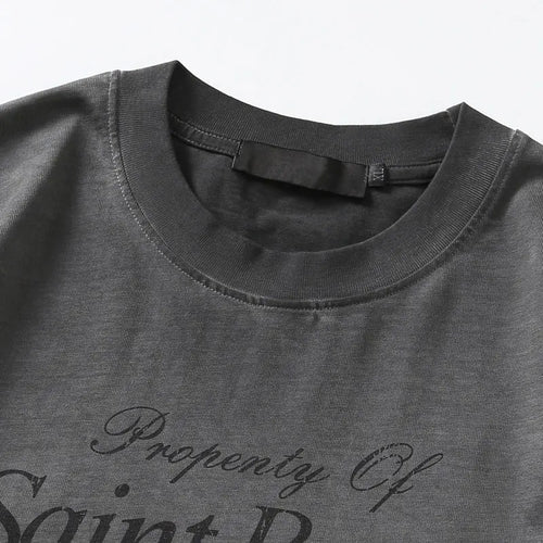 Load image into Gallery viewer, Men Vintage Tshirt Y2K Retro Horse Graphic Printed T-Shirts Streetwear Hip Hop Punk Gothic Baggy Grunge Tee Harajuku Washed Tops
