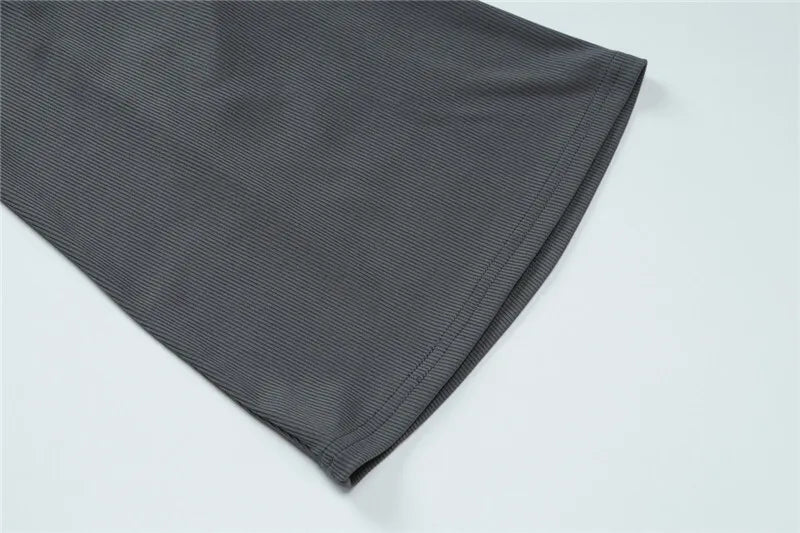 Ribbed Bandage Sexy Maxi Dress For Women Solid Lace-up O Neck Long Sleeve High Waist Elegant Long Dress Fashion