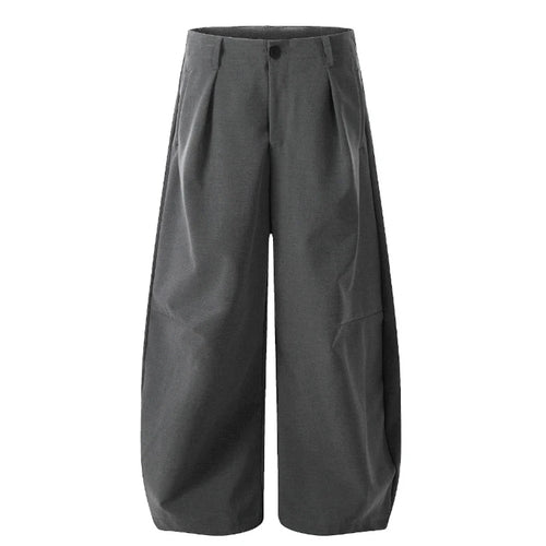 Load image into Gallery viewer, Men's Suit Pants Spring New American Style Casual Trousers Straight Loose Solid Color Trendy Wide Leg Menwear 9W1747
