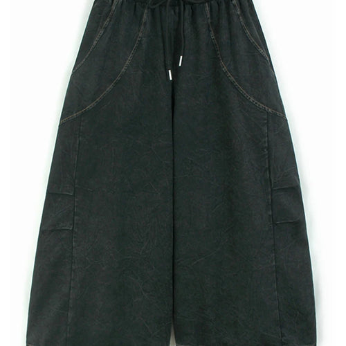 Load image into Gallery viewer, High Waist Caramel Color Denim Drawstring Pleated Wide Leg Jeans New Women Trousers Fashion Spring Autumn 2025 1DH9662
