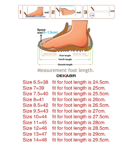 Summer Genuine Leather Sandals Men Outdoor Beach Sandals Flat Comfortable Fashion Mens Breathable Water Trekking Shoes
