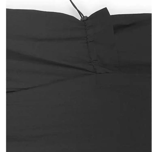 Load image into Gallery viewer, Women Black Pockets Drawstring Big Size Vest Dress New Round Neck Sleeveless Fashion Tide Spring Summer 2025 1DJ0658
