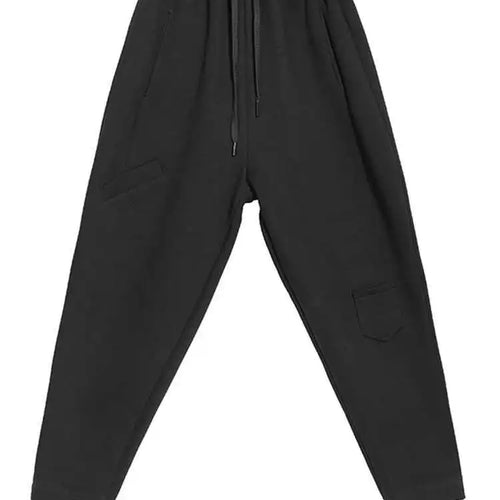 Load image into Gallery viewer, High Elastic Waist Black Thick Casual Harem Pants New Loose Fit Trousers Women Fashion Tide Spring Autumn 2025 1DF4690
