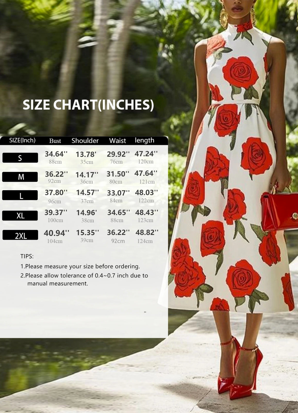 Woman Flower Print Midi Dresses Summer Skinny Stand Collar Elegant Vintage Romantic Evening Dress for Women