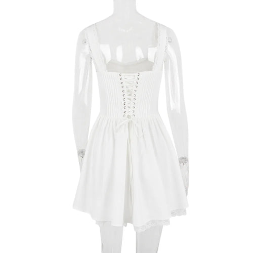 Load image into Gallery viewer, Elegant Spaghetti Strap Backless Sexy Mini Dress For Women Fashion Strapless Backless A-line Bodycon Club Party Dress
