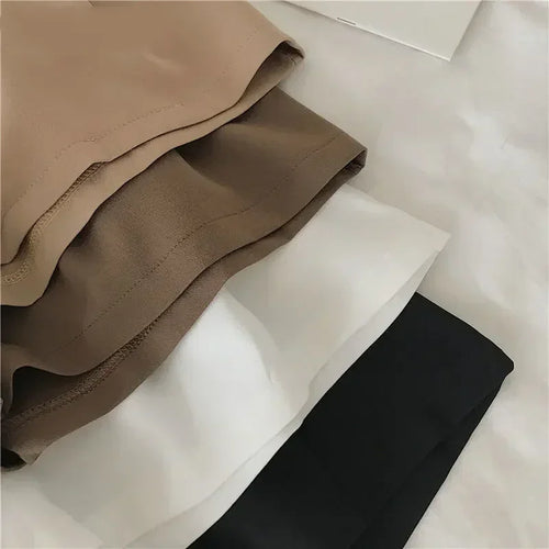 Load image into Gallery viewer, Summer Oversized Pleated Shorts High Waisted A-line Wide Leg Pants Casual Pants Drop Shipping
