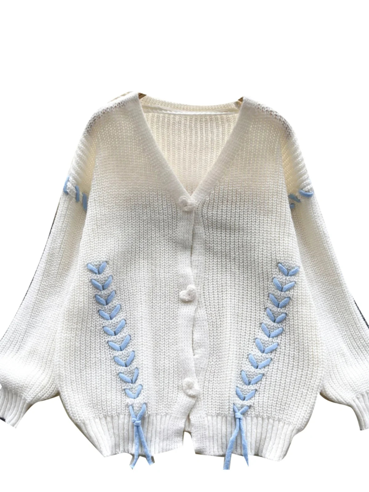 2024 New Autumn Winter Black Beige Single Breasted Cardigan Sweater Women Thick V Neck Casual Long Sleeved Knitted Top Versatile