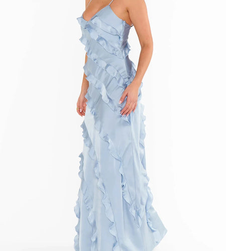 Solid Slimming Long Dresses For Women Square Neck Sleeveless High Waist Temperament Dress Female Fashion Style New