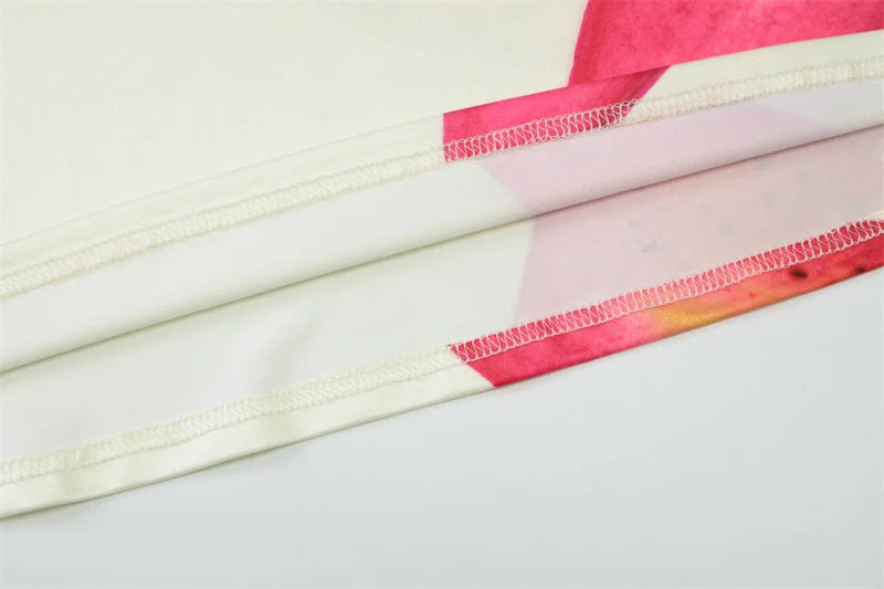 One Shoulder Backless Print Sexy Mini Dress Women Summer New Hollow Out Sleeveless Ruched Beach Club Party Dress