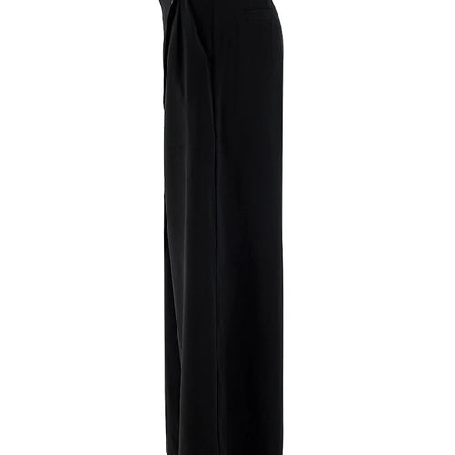 Load image into Gallery viewer, High Waist Khaki Irregular Spliced Long Wide Leg Elegant Pants New Trousers Women Fashion Tide Spring Autumn 2025 CPG2117
